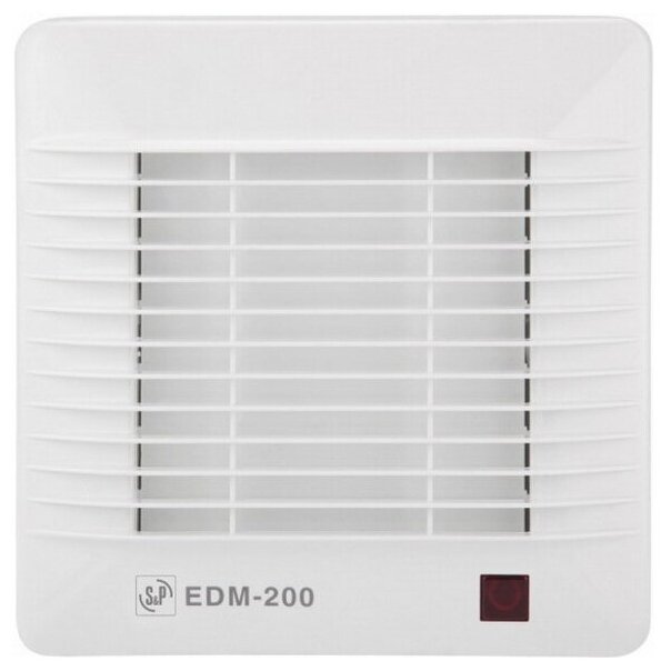 Вытяжной вентилятор Soler & Palau EDM 200 C (белый) 03-0103-207