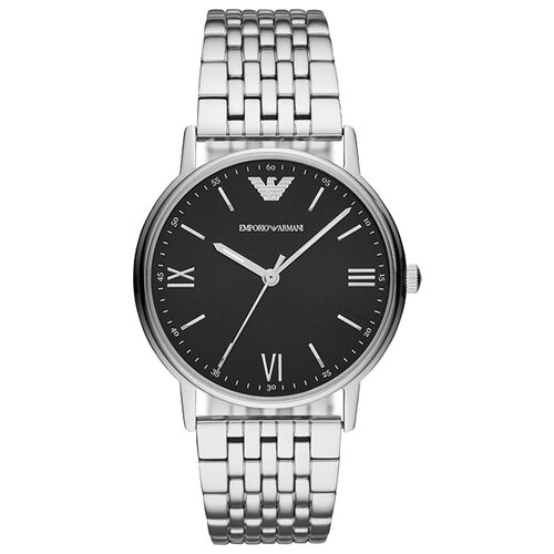 Наручные часы EMPORIO ARMANI Kappa, серебряный, черный