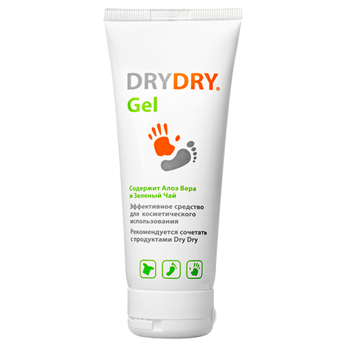 DRY DRY, Gel, эффективное средство для косметического использования, 100 мл.