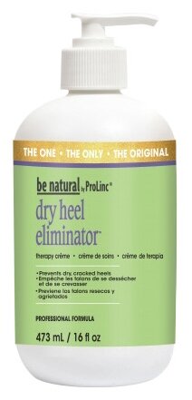 Крем для рук и ног увлажняющий Be natural Dry Heel Eliminator заживляющий трещины 473 мл