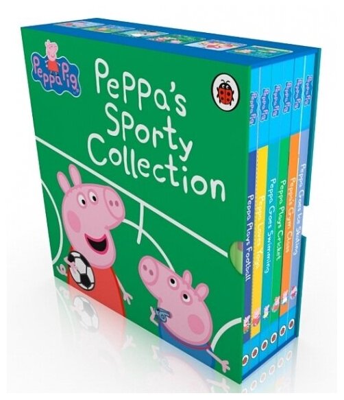 Peppa's Sporty Collection (6-board book box) - фото №1