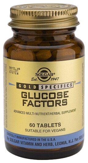 Solgar Glucose factors таб.