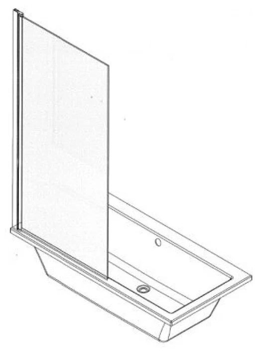 Struktura E6D042-GA Экран на ванну 140х80 см Jacob Delafon - фото №13