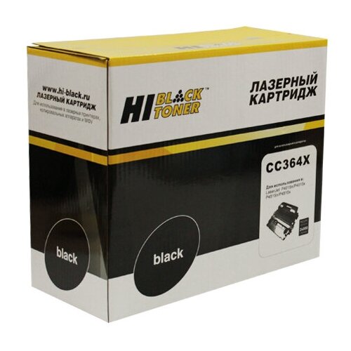 Картридж Hi-Black HB-CC364X, 24000 стр, черный hi black для hp cc364x p4014 p4015 p4515