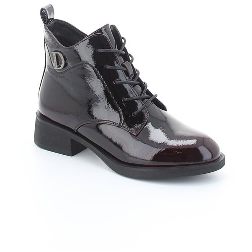 фото Ботинки bonavi, демисезонные,натуральная кожа, размер 41, бордовый