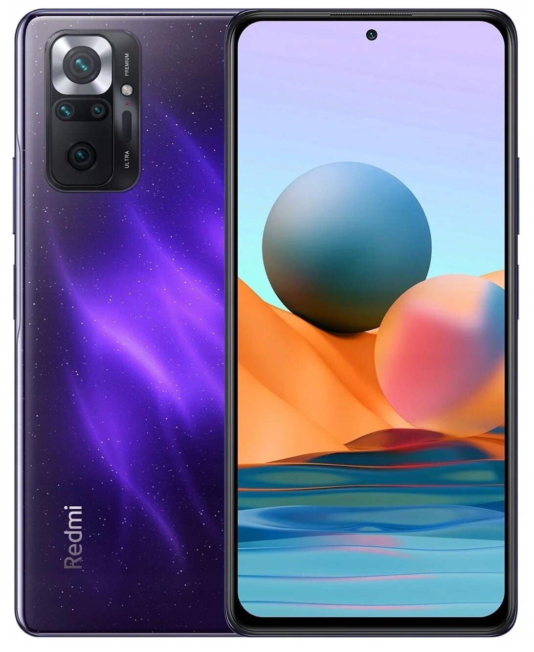 Смартфон Xiaomi Redmi Note 10 Pro 6/64 ГБ Global, фиолетовая туманность