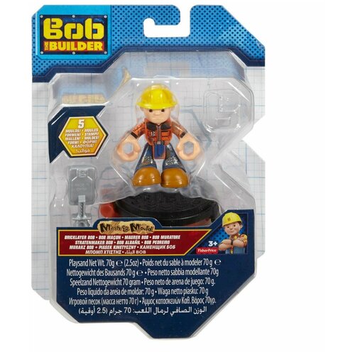 Игровой набор Bob the Builder Боб-строитель с аксессуарами и песком DYT91/FDM84