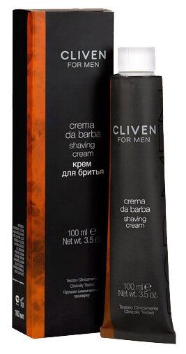 Крем для бритья Cliven, 100 мл