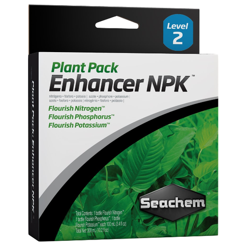 Комплекс добавок азота, фосфора и калия Seachem Plant Pack: Enhancer (NPK), 3x100мл.