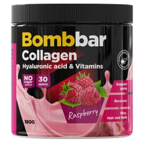 Препарат для укрепления связок и суставов BOMBBAR Collagen. Hylauronic acid & Vitamins, 180 гр. bombbar collagen 180 гр цитрус