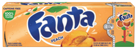 Газированный напиток Fanta Peach, США, 0.355 л