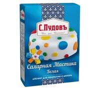 С.Пудовъ мастика сахарная белая 200 г белый