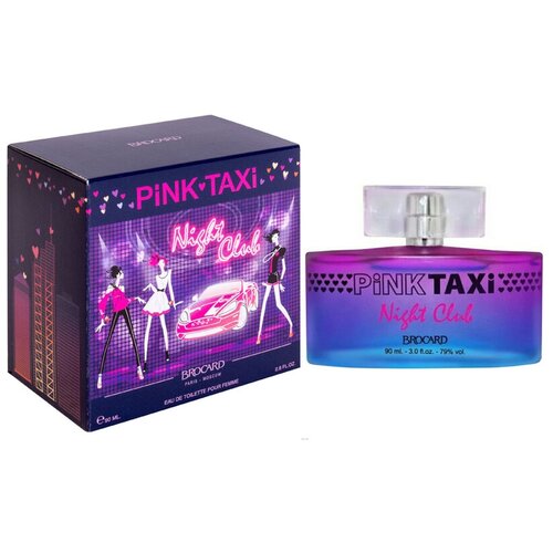 BROCARD Pink Taxi Night Club lady 90 ml edt brocard franca feretti black муж 100 ml edt