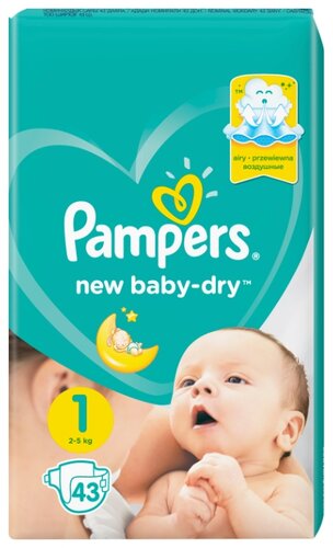 pampers new baby dry 1