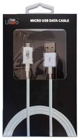 Кабель Ultimo USB - microUSB 1.2 м белый