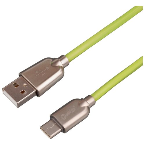 фото Кабель Viptek X28 USB - USB Type-C 1 м зеленый