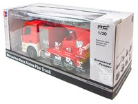 Пожарный автомобиль Double Eagle Mercedes-Benz Actros (E527-003) 1:20 40 см красный/серый/белый