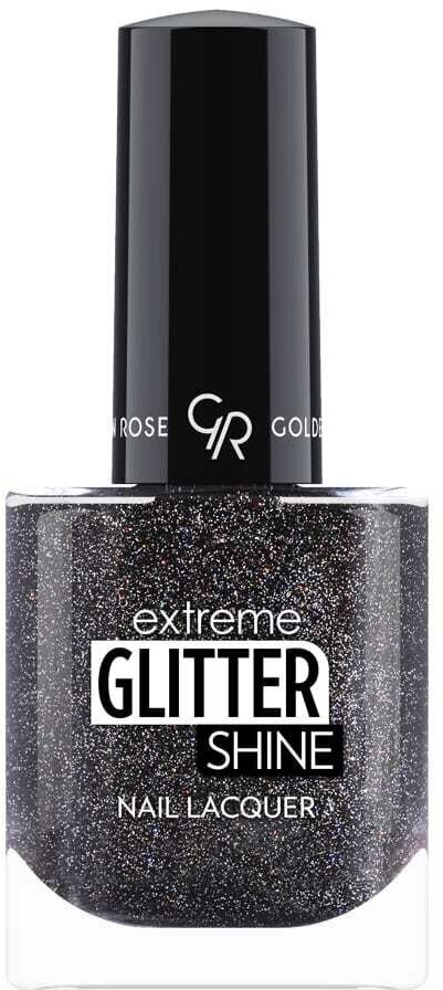 Лак для ногтей с эффектом геля Golden Rose extreme glitter shine nail lacquer 212