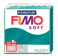 Полимерная глина FIMO Soft запекаемая темная бирюза (8020-36), 57 г