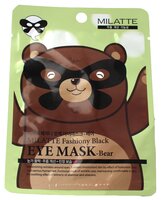 Milatte Fashiony Black Mask-Bear 10 г