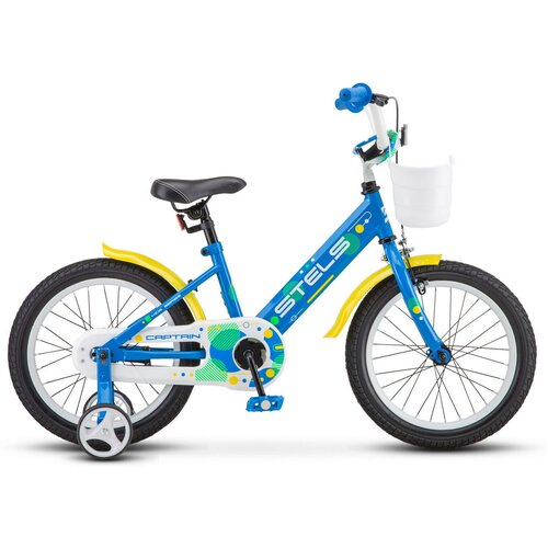 Детский велосипед STELS Captain 16 V010 Синий детский велосипед stels captain 18 v010 рама 10 оранжевый 2020 10