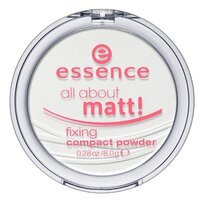 Essence компактная пудра All about matt матирующая прозрачная