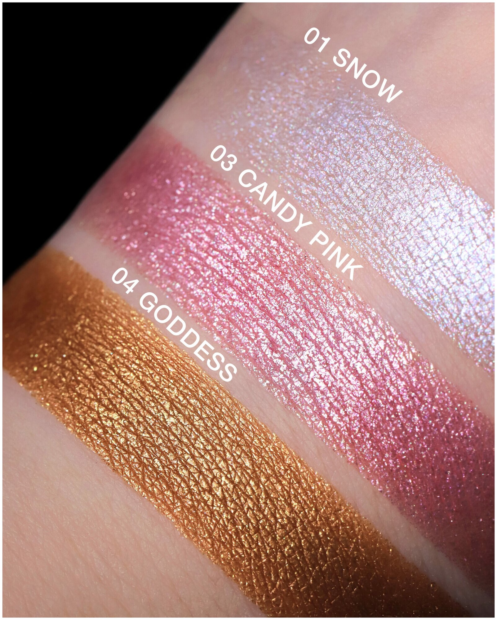 Тени для век Pro sparkle Relouis 2,9г тон 07 Purple smoky/Баклажановый дуохром Релуи Бел ООО - фото №4