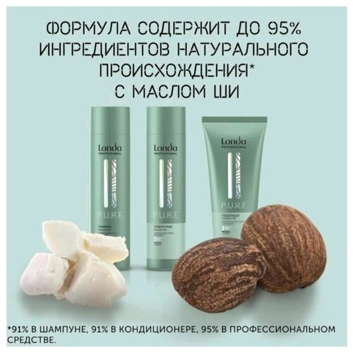 Шампунь для волос бессульфатный P.U.R.E. Natural Care, 250мл