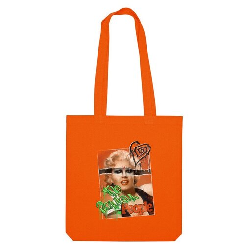 фото Сумка «marilyn manson,monroe» (ярко-синий) us basic