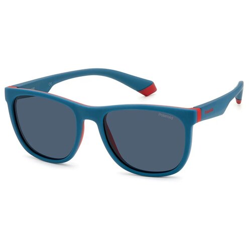 фото Солнцезащитные очки polaroid sg1880, вайфареры, поляризационные, синий