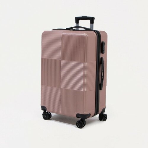 Чемодан , розовый чемодан маленький 20 кодовый замок цвет чёрный