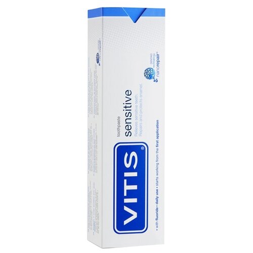 Vitis Sensitive зубная паста для гиперчувствительных зубов, 100 мл