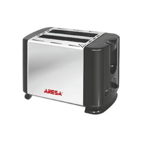 Тостер ARESA AR-3005 630-735 Вт, черный/серебристый тостер aresa ar 3005