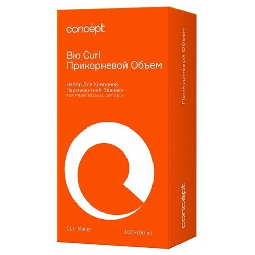 Набор Concept Beauty Curls Bio Curl, Набор для холодной перманентной завивки для всех типов волос, № 1 набор concept перманентная холодная завивка для нормальных волос 1 крем уход до и после химической завивки