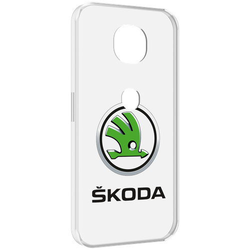 Чехол MyPads skoda-шкода-4 мужской для Motorola Moto G5S (XT1799-2) задняя-панель-накладка-бампер