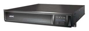 ИБП APC Smart-UPS SMX1000I 1000VA/800W, Tower/RM 2U, Ext. Runtime, Line-Interactive, LCD, Out: 220-240V 8xC13 (2-gr. switched) , SmartSlot, USB, COM, EPO, HS User Replaceable Bat, Black, 3(2) y.war.