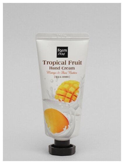 Farmstay Крем для рук "Тропические фрукты" с манго и маслом ши, 50 мл (Farmstay, ) - фото №3