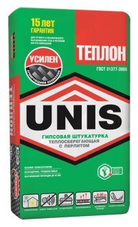 фото Штукатурка Unis Теплон Армированный