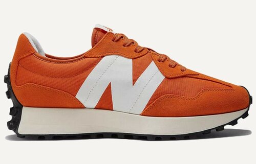 Кроссовки New Balance, размер RU 42 US 9.5, оранжевый