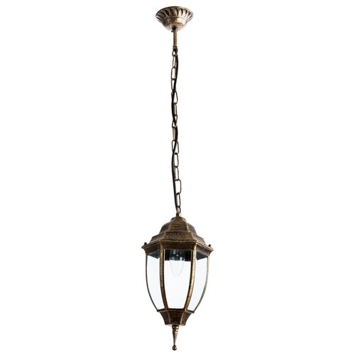Arte Lamp Уличный подвесной светильник Pegasus A3151SO-1BN, E27, 60 Вт, цвет арматуры: золотой, цвет плафона бесцветный