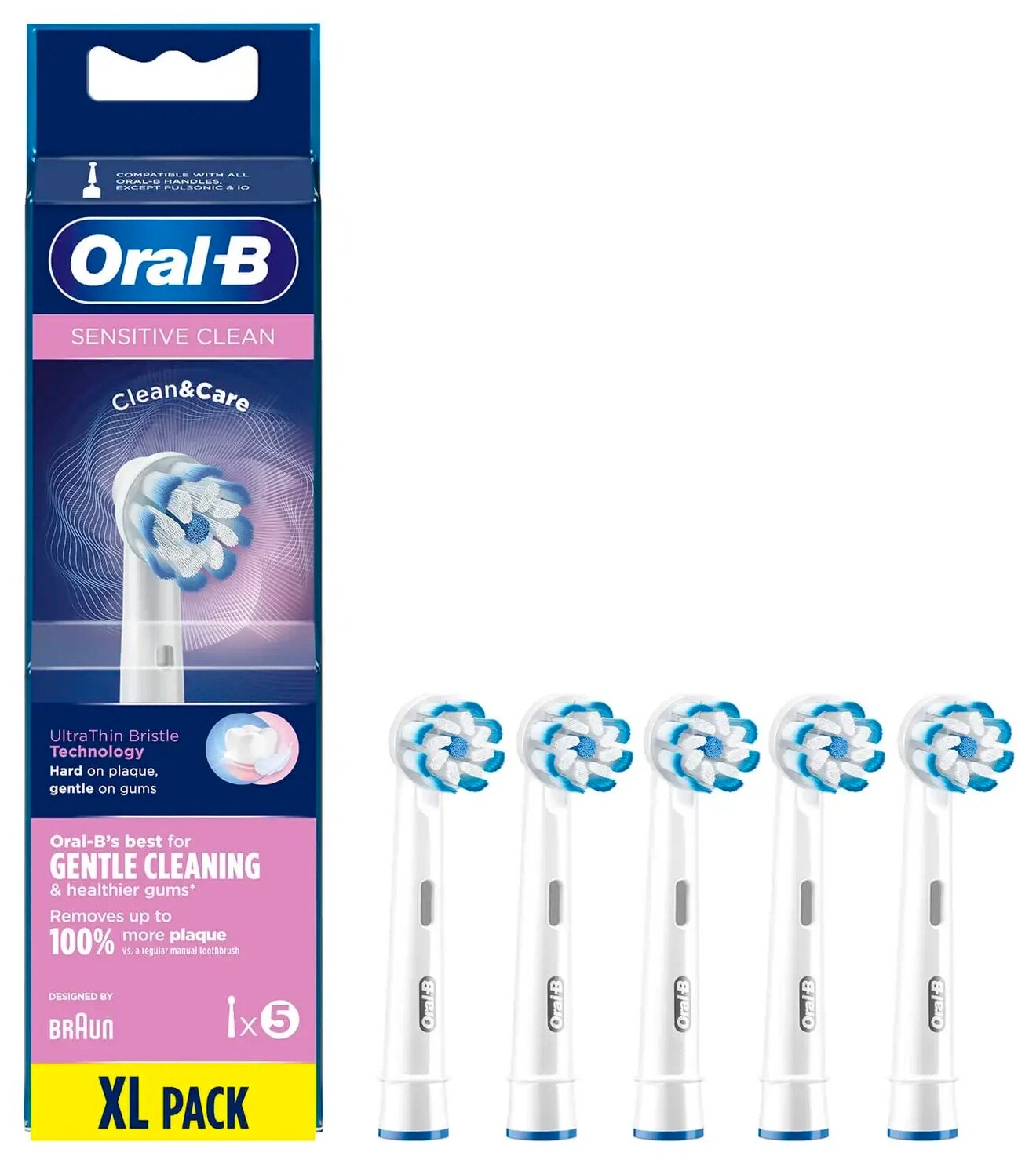 Насадка Oral-B Sensitive Clean (5шт)