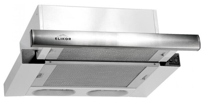 Вытяжка встраиваемая ELIKOR Интегра 45П-400-В2Л белый/нерж