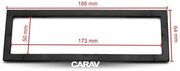 Переходная - монтажная рамка CARAV 11-439 универсальная для установки автомагнитолы 1 DIN на автомобили