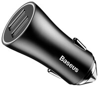 Автомобильная зарядка Baseus Golden Contactor Dual U Intelligent Car Charger 2.4A CCALL-DZ01/DZ12/DZ