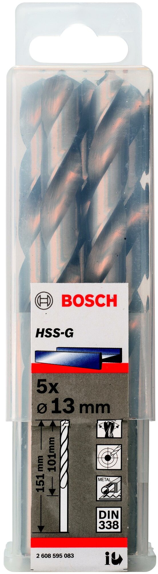 Сверло по металлу Bosch - фото №1