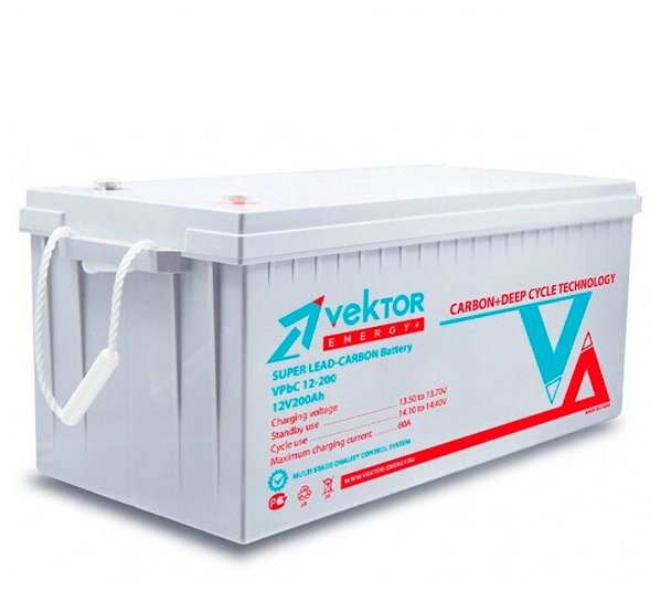 Аккумуляторная батарея Vektor VPbC 12-200