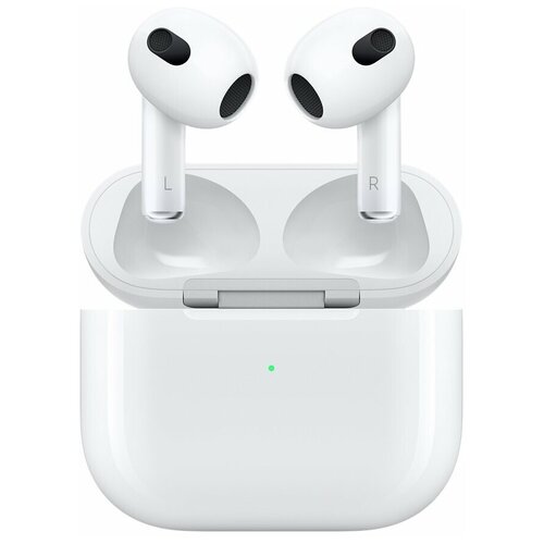 Беспроводные наушники Apple AirPods 3 Lightning Charging Case Lightning белый 17100₽