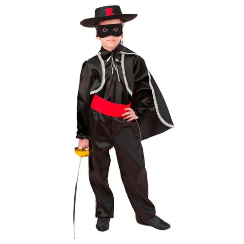 фото Костюм зорро (классический) детский, 30 (116 см) батик