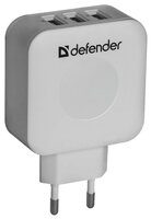 Сетевая зарядка Defender UPA-30 белый