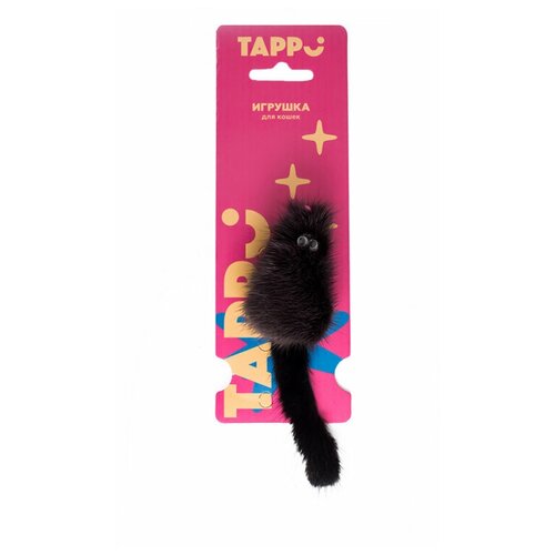 tappi игрушки tappi игрушки тоннель для кошек квик 115 30 см Tappi Саваж мышь из натурального меха норки Арт.37629